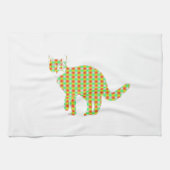 Patterned Cat Theedoek (Horizontaal)