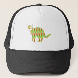 Patterned Cat Trucker Pet