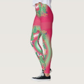 Patterned Christmas Leggings (Gauche)