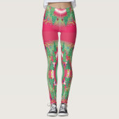 Patterned Christmas Leggings (Devant)