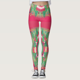 Patterned Christmas Leggings