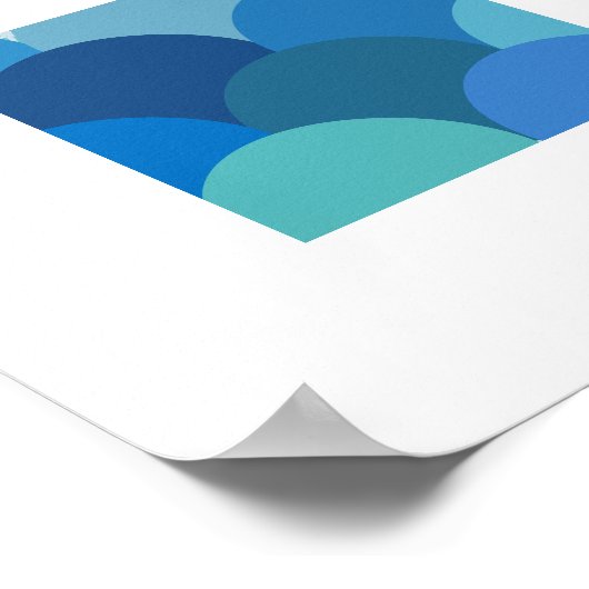 Patterned Circles 2 Poster (Hoek)