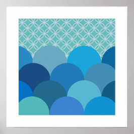 Patterned Circles 2 Poster