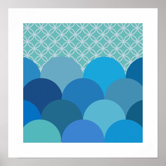 Patterned Circles 2 Poster (Voorkant)