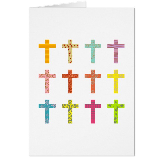 Patterned Crosses (Voorkant)