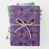 Patterned Heart Doodles Inpakpapier Vel (In situ)