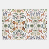 Patterned image featuring symmetrical arrangements inpakpapier vel (Voorkant)