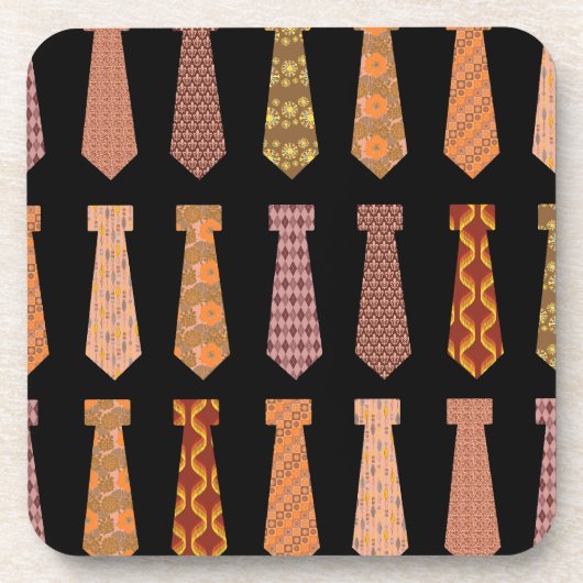 Patterned Neckties Onderzetter (Voorkant)