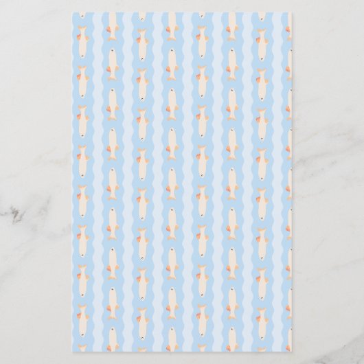 patterned scrap booking paper nautical Flyer (Achterkant)