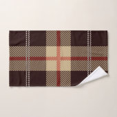 Patternl Stylish Scottish Geometric  Handdoek (Handdoek)