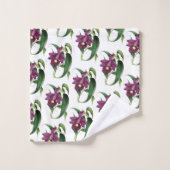 Patterns de Purple Orchid (Gant de toilette)