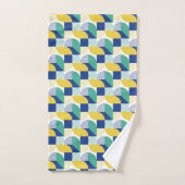 Patters bleus (Serviette à main)