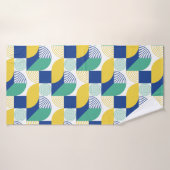 Patters bleus (Serviette de bain)