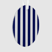 Patters de Classic Navy Blue et White Stripe (devant)