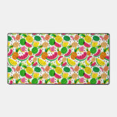 Patters de Red & Yellow Tropical Fruit (Recto)