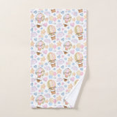 Patters de Whimsical Watercolor (Serviette à main)