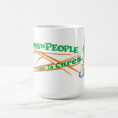 Pattes dans la tasse de personnes (Centre)