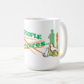 Pattes dans la tasse de personnes (Devant droit)