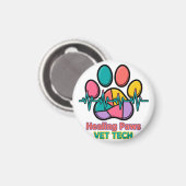 Pattes de Guérison Aimant Tech Vétérinaire (Recto/Verso)