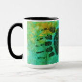 Pattes d'ours gris - 15 onces. Tasse combinée (Gauche)