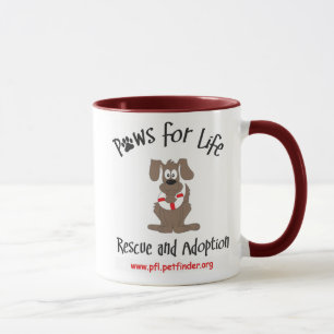 Pattes pour la tasse de la vie