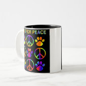 Pattes pour la tasse de paix (Devant gauche)