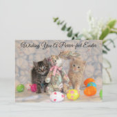 Patton and Buffington's paashaas - Platte Kaart (Staand voorkant)