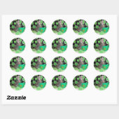 Patton's St. Patrick's Day Chat / Stickers Kitten (Feuille)