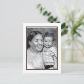 Patty en Baby Briefkaart (Staand voorkant)
