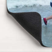 Patty loopt op het strand muismat (Hoek)