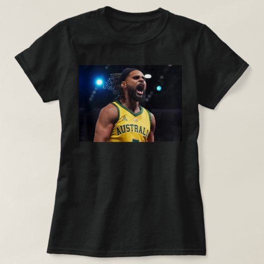 Patty Mills Boomers Essential T Shirt (Design voorkant)