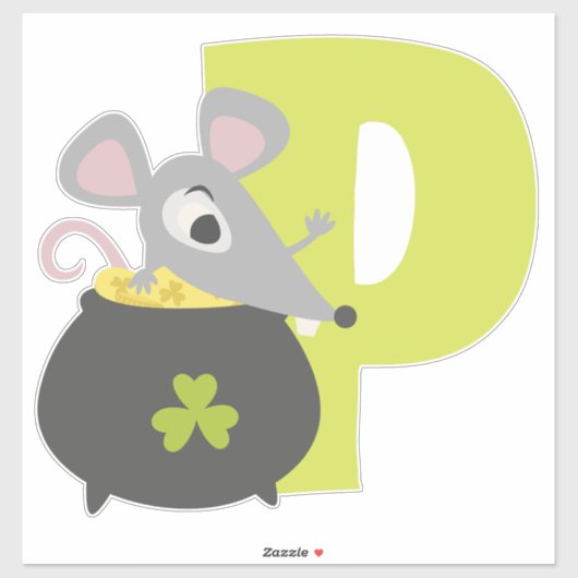 PATTY MOUSE -P- STICKER (Vel)