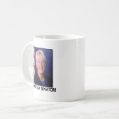 Patty Murray, dat is mijn senator. Koffiemok (Voorkant links)