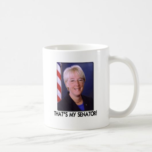 Patty Murray, dat is mijn senator. Koffiemok (Rechts)