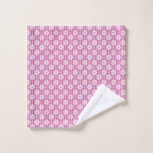 Patty rose Floral Pattern (Gant de toilette)