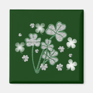 Pattys day shamrock magneten