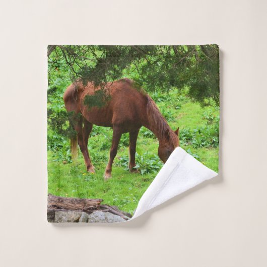 Pâturage (Gant de toilette)