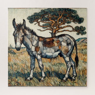 Pâturage âne 600 Piece Puzzle