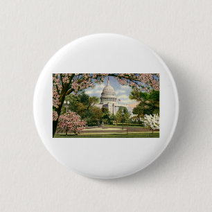 PAU46 US Capitol.tif Ronde Button 5,7 Cm