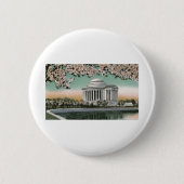 PAU48 Jefferson Memorial 2.tif Ronde Button 5,7 Cm (Voorkant)