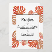 Pau Hana Invites Kaart (Voorkant / Achterkant)