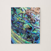 Paua abalone shell detail legpuzzel (Verticaal)