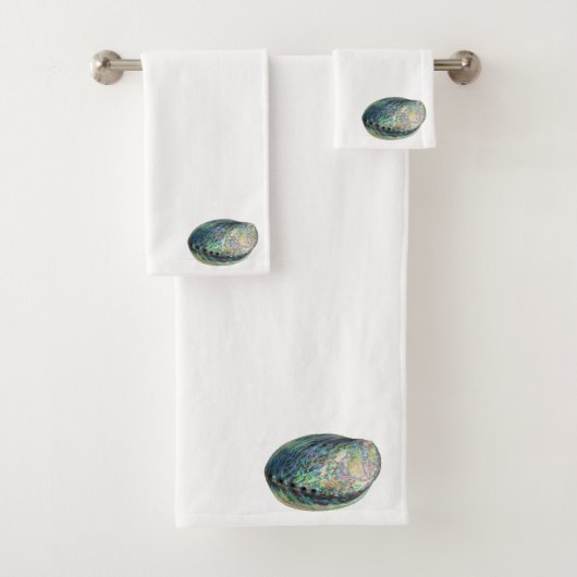 Paua Shell-handdoekset Bad Handdoek (Insitu)