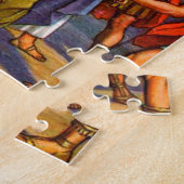 Paul allant à la conception de puzzle de prison (Côté)