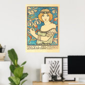 Paul Berthon Poster (Thuiskantoor)