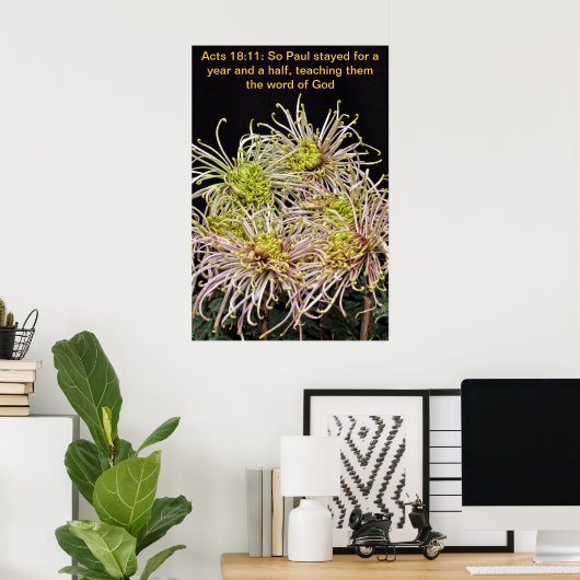 Paul bleef anderhalf jaar lang. poster (Thuiskantoor)