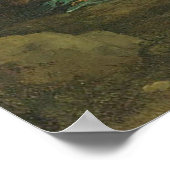 Paul Bril Landschap met een jachtpartij Poster (Hoek)