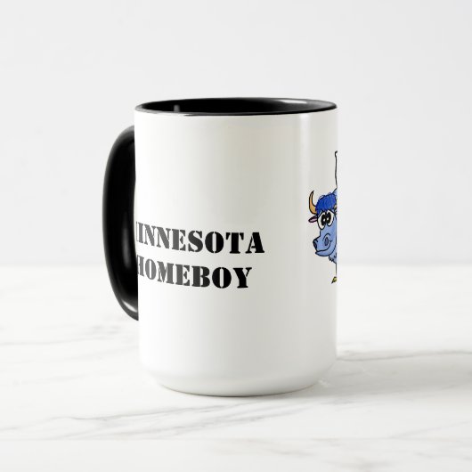 Paul Bunyan en Babe Minnesota Homeboy Mok Ver. 3 (Voorkant links)