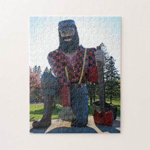 Paul Bunyan en zijn bijl Legpuzzel