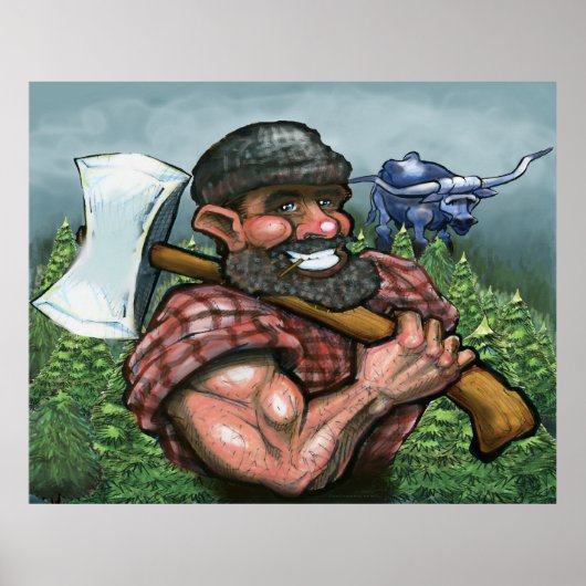 Paul Bunyan Poster (Voorkant)